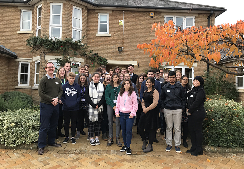 Group photo of the 2020 Scholars